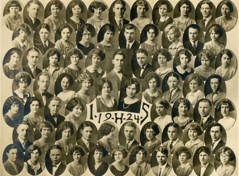 Ilion High Class of 1924 Composite Photograph - Ilion NY