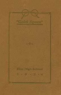 1922 Ilion Yearbook