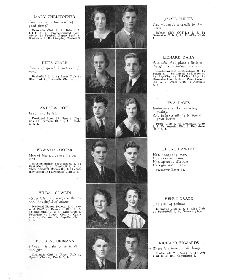 Ilion High School Class of 1936-3