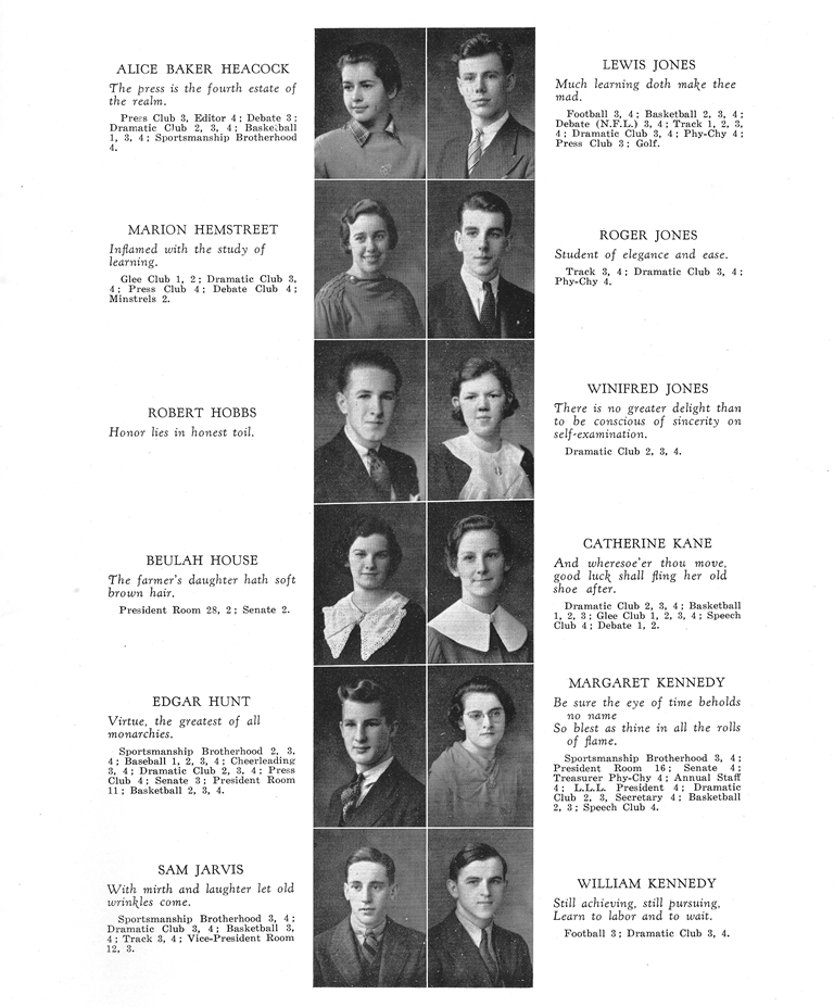 Ilion High School Class of 1936-5