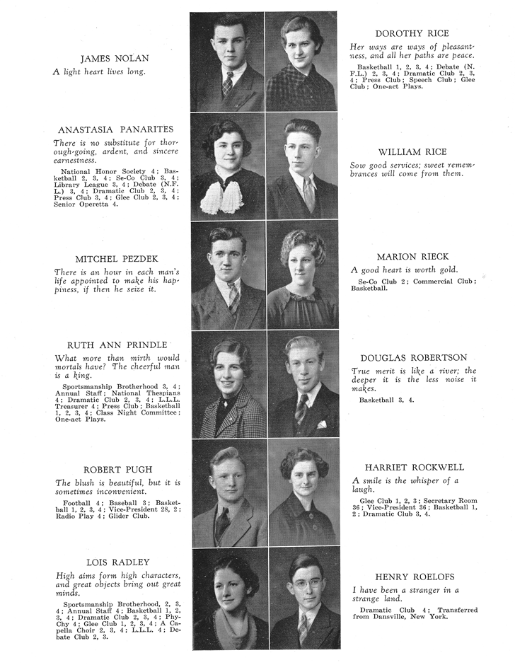 Ilion High School Class of 1936-8
