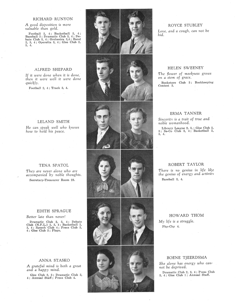 Ilion High School Class of 1936-9