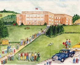 Ilion High School Commissioned Art by James Parker