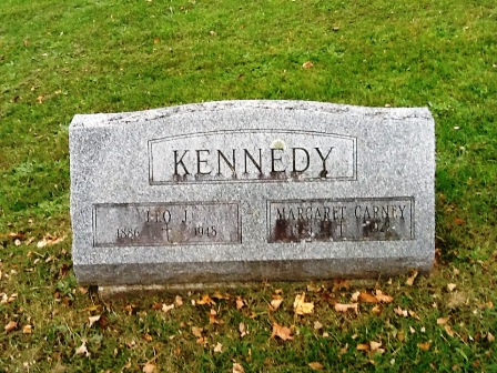 St. Agnes Cemetery - Ilion NY, Kennedy Family Plot - Leo J. Kennedy and Margaret (Carney) Kennedy