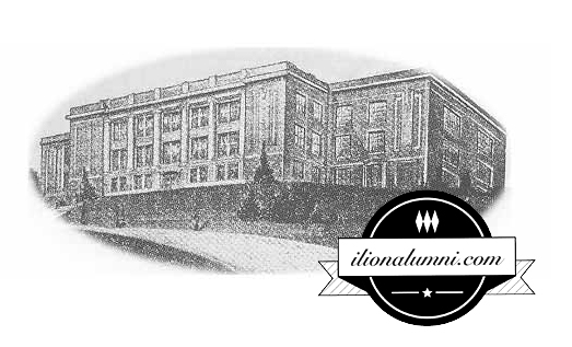 Ilion High School 1916 Building Illustration