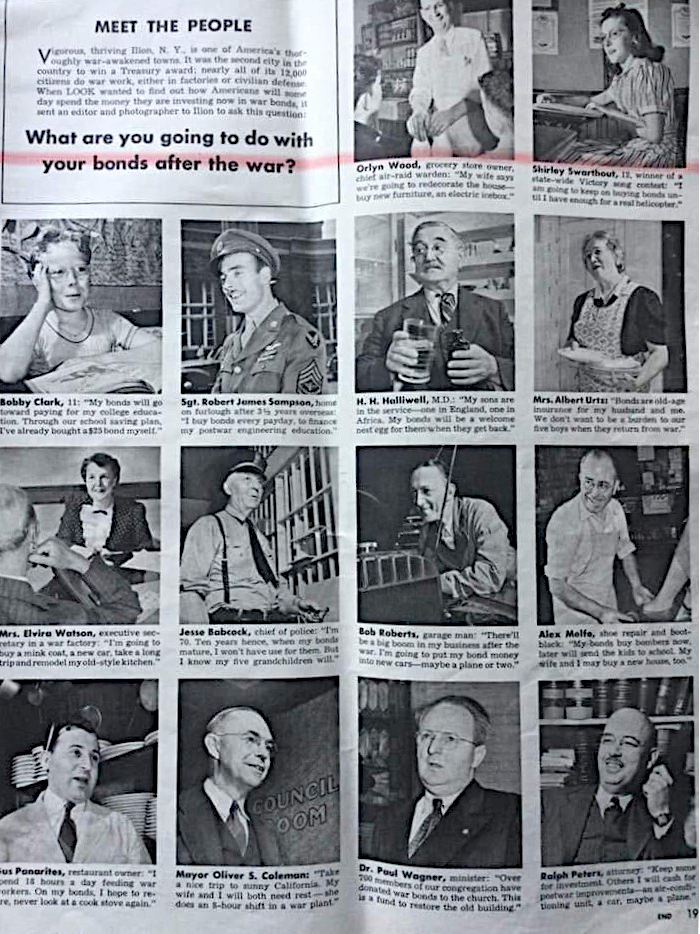 Look Magazine July 23, 1943 - Meet The People