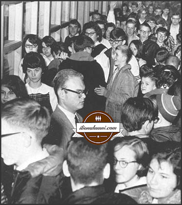 1965 Junior High Hallway