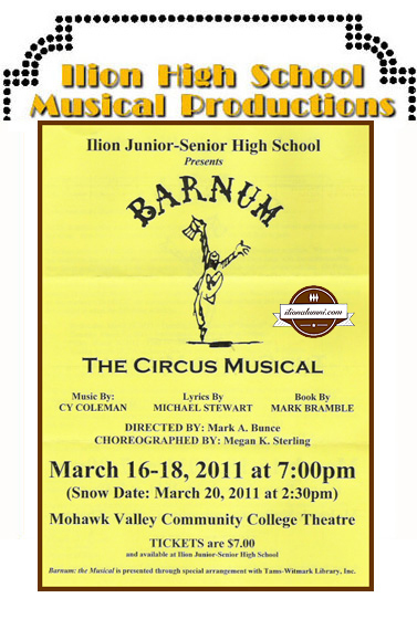 Ilion High School Musical - Barnum 2011