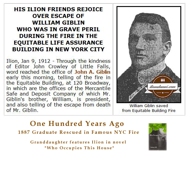 Ilion - Giblin Rescue - Equitable Assurance Fire - Who Occupies This House