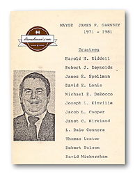 The Honorable James F. Garnsey - Term