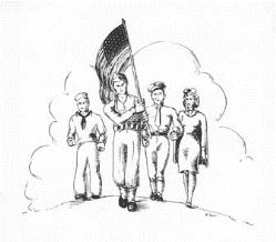 1942 Mirror Armed Services