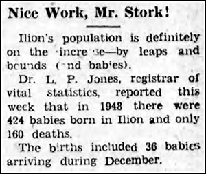 Nice Work Mr. Stork