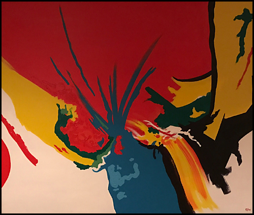 Abstract Painting - Artist Robert VanSteinburg Abstract Painting - Artist Robert VanSteinburg