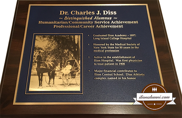 September 2020 - Dr. C. J Diss Alumni Hall of Fame 2019
