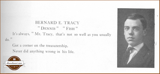Bernard Tracy - Ilion Senior Annual 1909 Yearbook