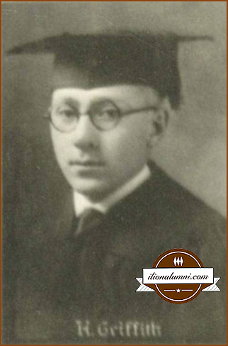 Harold Griffith - Albany College of Pharmacy Graduation 1921