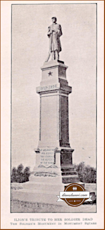 1906 Jarvis Rendering of Soldier Monument