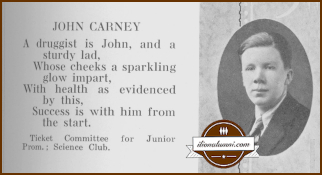 John Carney 1930 Ilion High School Mirror Yearbook