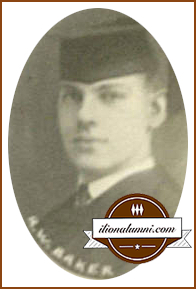 Robert Baker Albany College of Pharmacy Graduation 1924