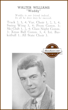 Walter Williams - Ilion 1947 Yearbook