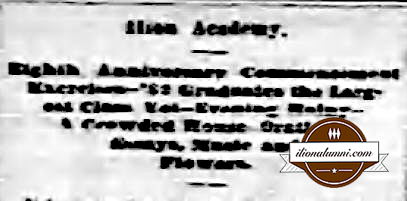 Ilion Citizen IHS Academy 1882