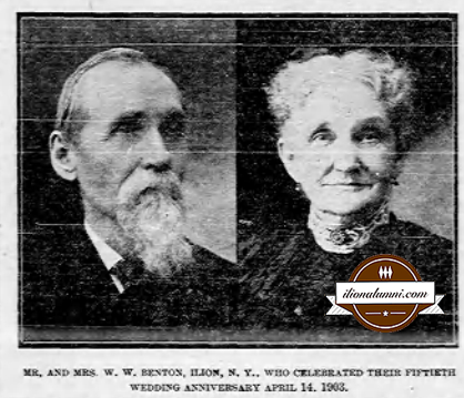 Ilion Citizen - Warren W. Benton and Wife Celebrate Their Golden Wedding Anniversary