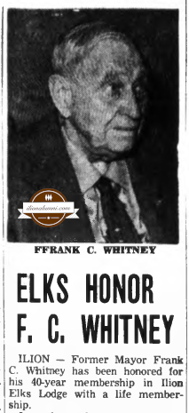 Herkimer Evening Telegram Ilion High School - Frank Whitney Class of 1891