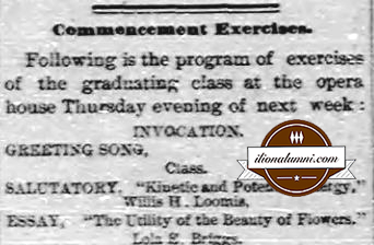 Ilion Citizen IHS Graduates 1894