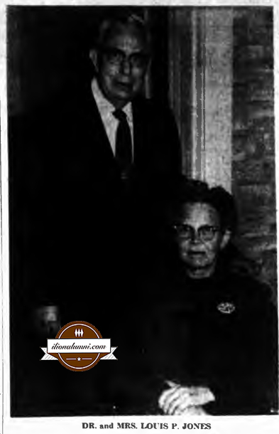Dr. and Mrs. Louis P Jones IHS Graduates 1911