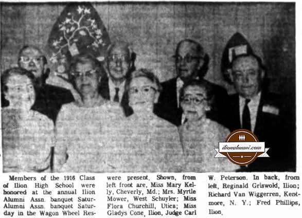 Herkimer Evening Telegram Class of 1916