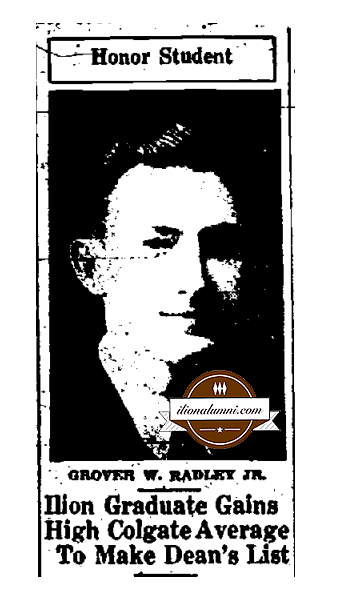 Utica Observer - Grover W. Radley - IHS 1933