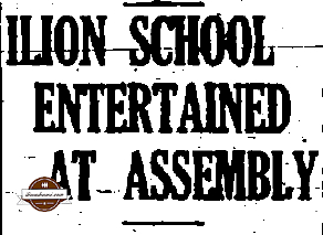 The Utica Daily Observer - Ilion School Entertained At Assembly - Class 1935