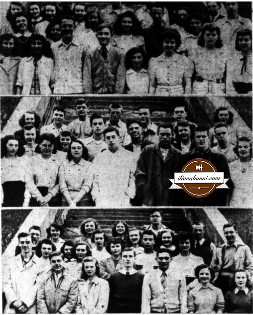 Herkimer Evening Telegram - IHS 1945 - Ilion High's Class of 1945