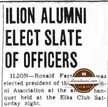 Herkimer Evening Telegram IHS Graduation Speakers 1945