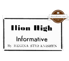 Herkimer Evening Telegram - Ilion High Informative - By Regina Stefanishyn - June 9, 1962