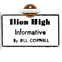 Herkimer Evening Telegram 1964 - Ilion High Informative By Bill Cornell - October 5, 1963 - 1964