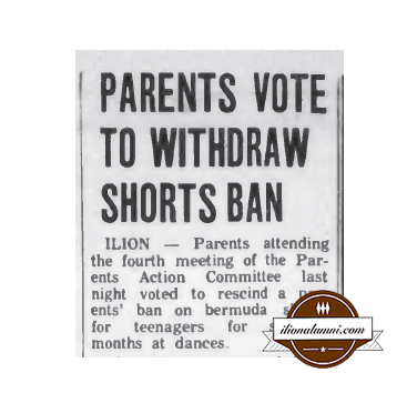 Herkimer Evening Telegram - Parents Vote to Withdraw Shorts Ban - June 16, 1965 - 1965