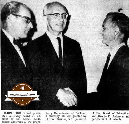 Herkimer Evening Telegram - Challenges Facing Graduates Outlined At Ilion Commencement - 1967