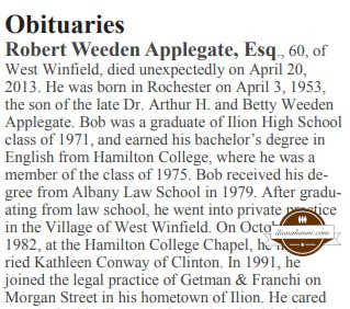 Utica Observer Dispatch - Ilion Native to Become A Lawyer in February - 1971