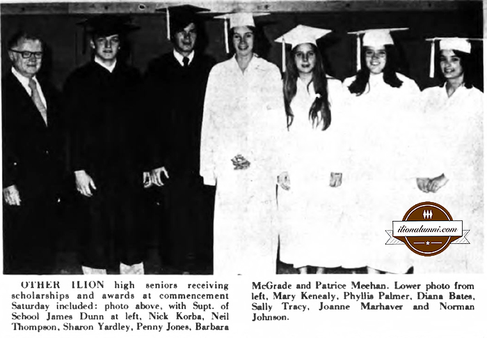 Herkimer Evening Telegram IHS Award Winners 1972