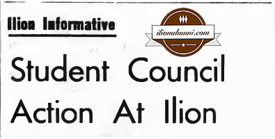 Herkimer Evening Telegram - Ilion Junior High Student Council Officers - Class of 1974