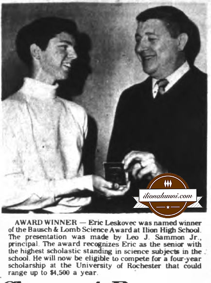 Herkimer Evening Telegram - Students Honored at Ilion - 1974