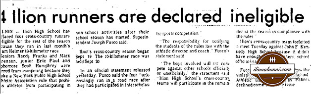 Herkimer Evening Telegram - Ilion Commencement Ceremony Was Held - 1982