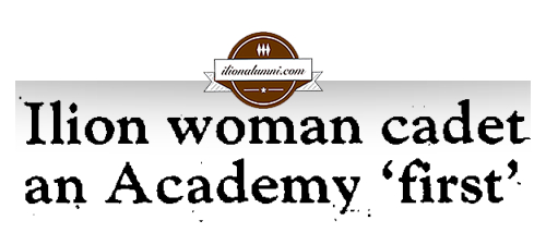 Herkimer Evening Telegram - Ilion woman cadet an Academy 'first' - 1986