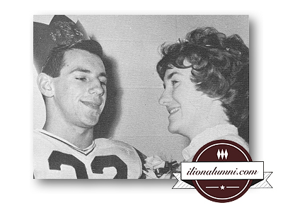 Queen - Mary Pat Kerr, King - Wes Lints Class of 1963