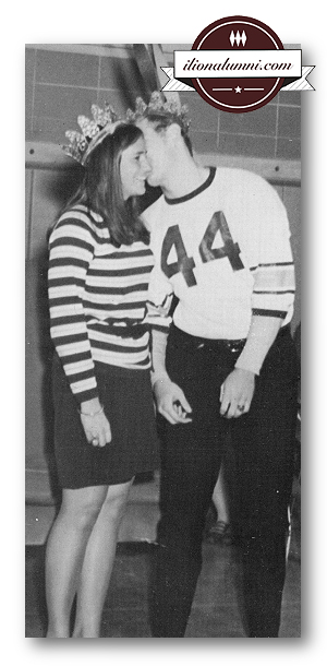 Homecoming King - Dave Williams and Queen - Shelly Danforth Morris Class of 1970