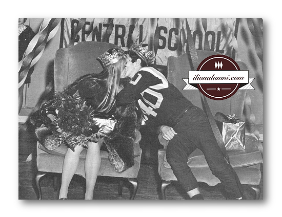 Homecoming King - Billy Volo and Queen - Evie (Griffith) Moore Class of 1971