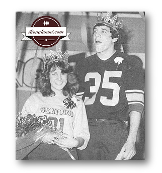 Homecoming King - Jerry Alsante and Queen - Lorrie (Bates) Godfrey Class of 1981