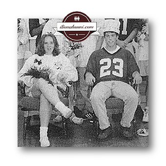 Homecoming King - Mike Paragi  and Homecoming Queen - Jody (Tanner) Karla Class of 1996