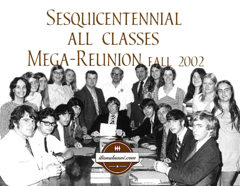 Members of the Class of 1972 for Government Day
